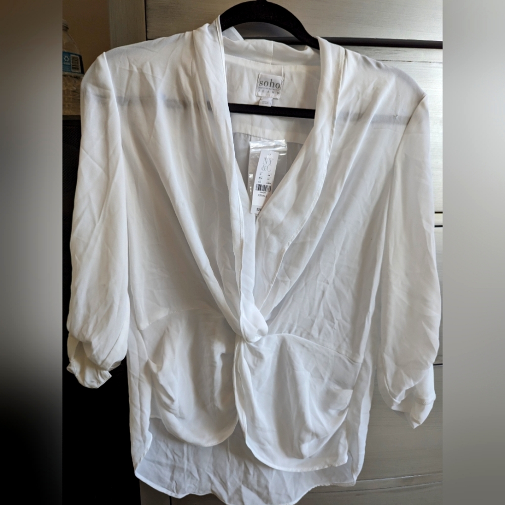 Blouse White NY&C Small